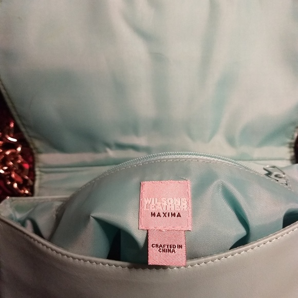 Wilsons Leather Maxima rhinestone purse NWOT - Picture 2 of 7